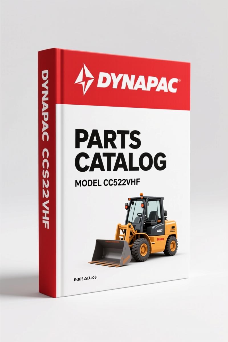 Dynapac CC522VHF Parts Catalog – 209 Pages of OEM Spare Parts Data