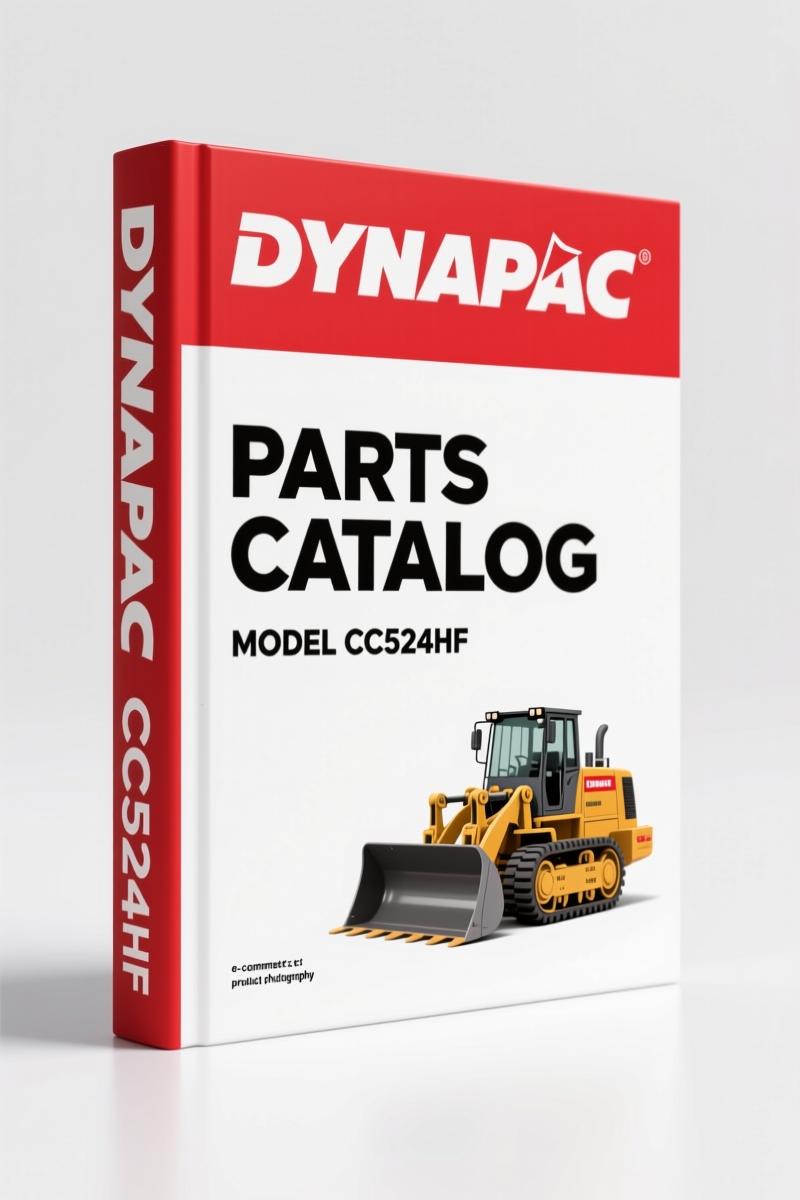 Dynapac CC524HF Parts Catalog – 479 Pages of OEM Part Numbers