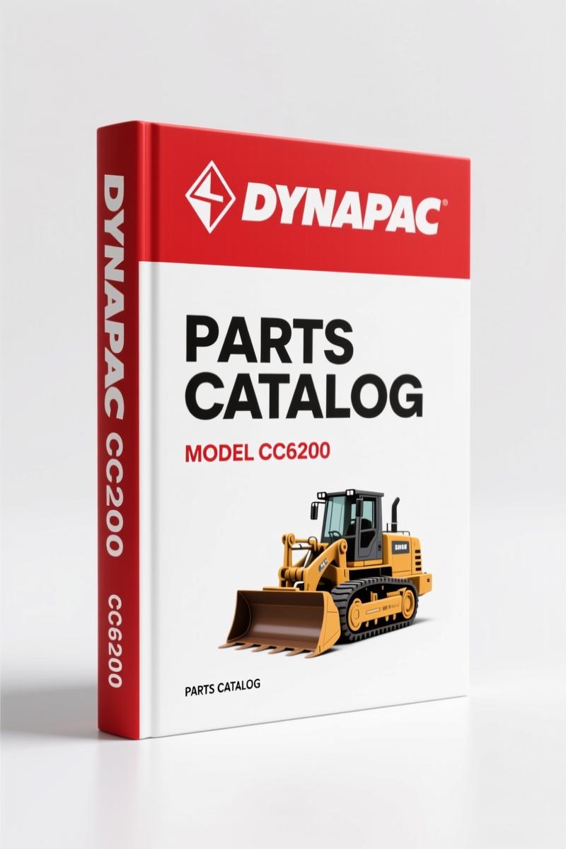 Dynapac CC6200 2015 Parts Catalog – 528 Pages of OEM Part Data