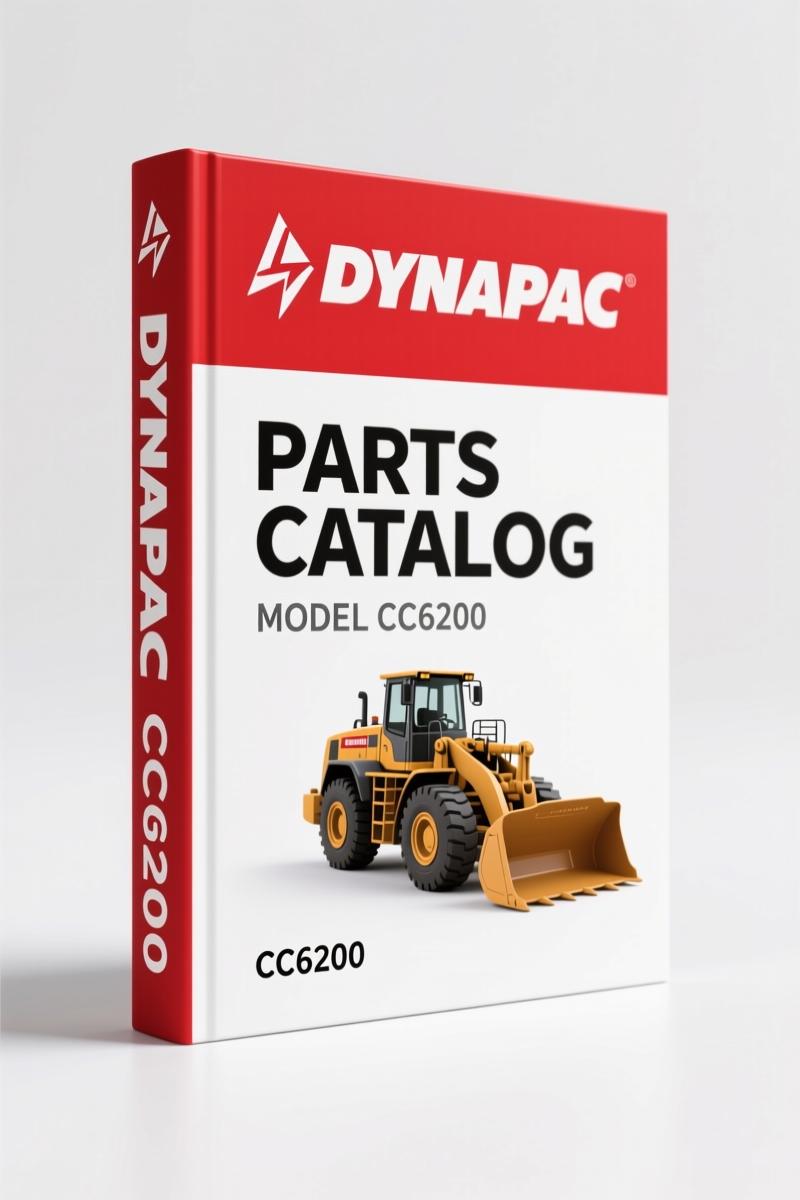 Dynapac CC6200 2015 Parts Catalog – 624 Pages OEM Spare Parts