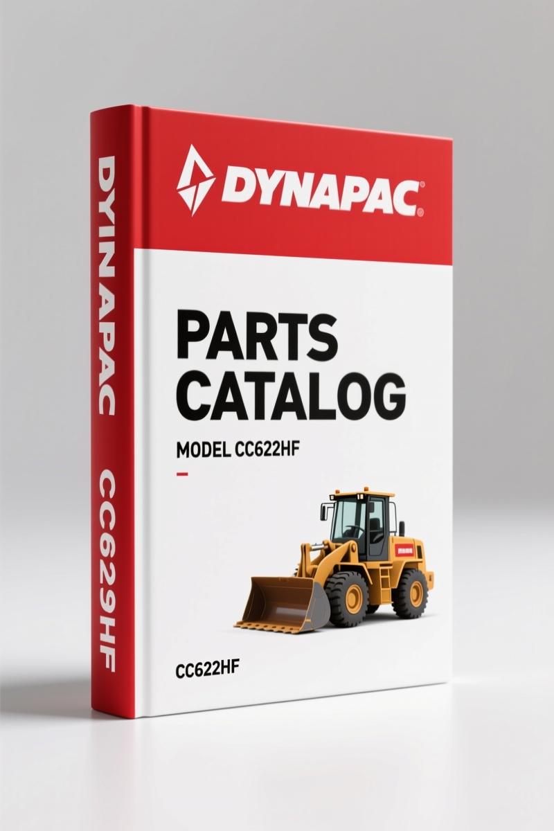 Dynapac CC622HF Parts Catalog – OEM Spare Parts Identification