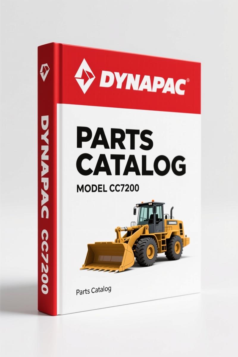 Dynapac CC7200 2015 Parts Catalog – OEM Exploded Diagrams