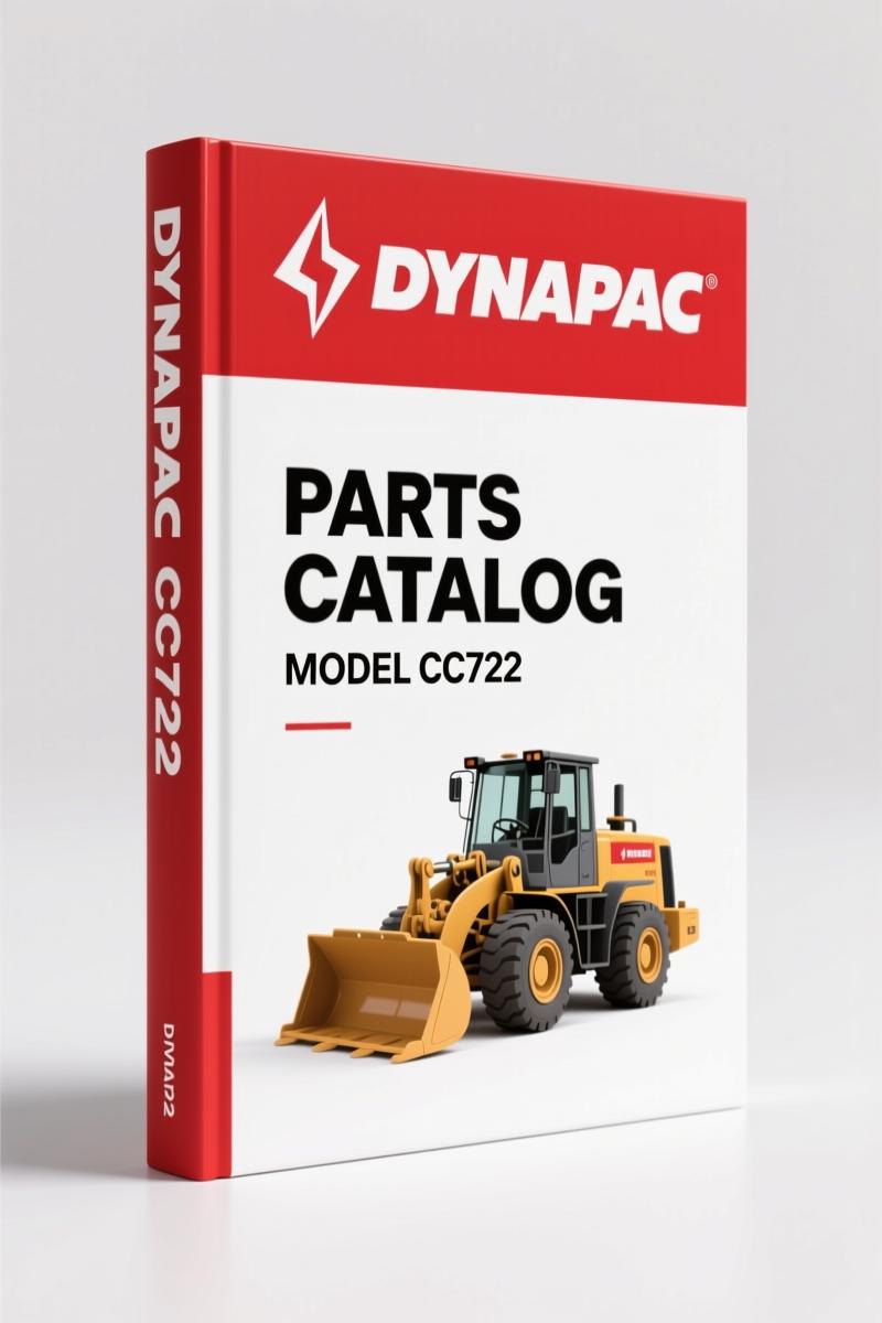 Dynapac CC722 Parts Catalog – 193 Pages of OEM Part Data