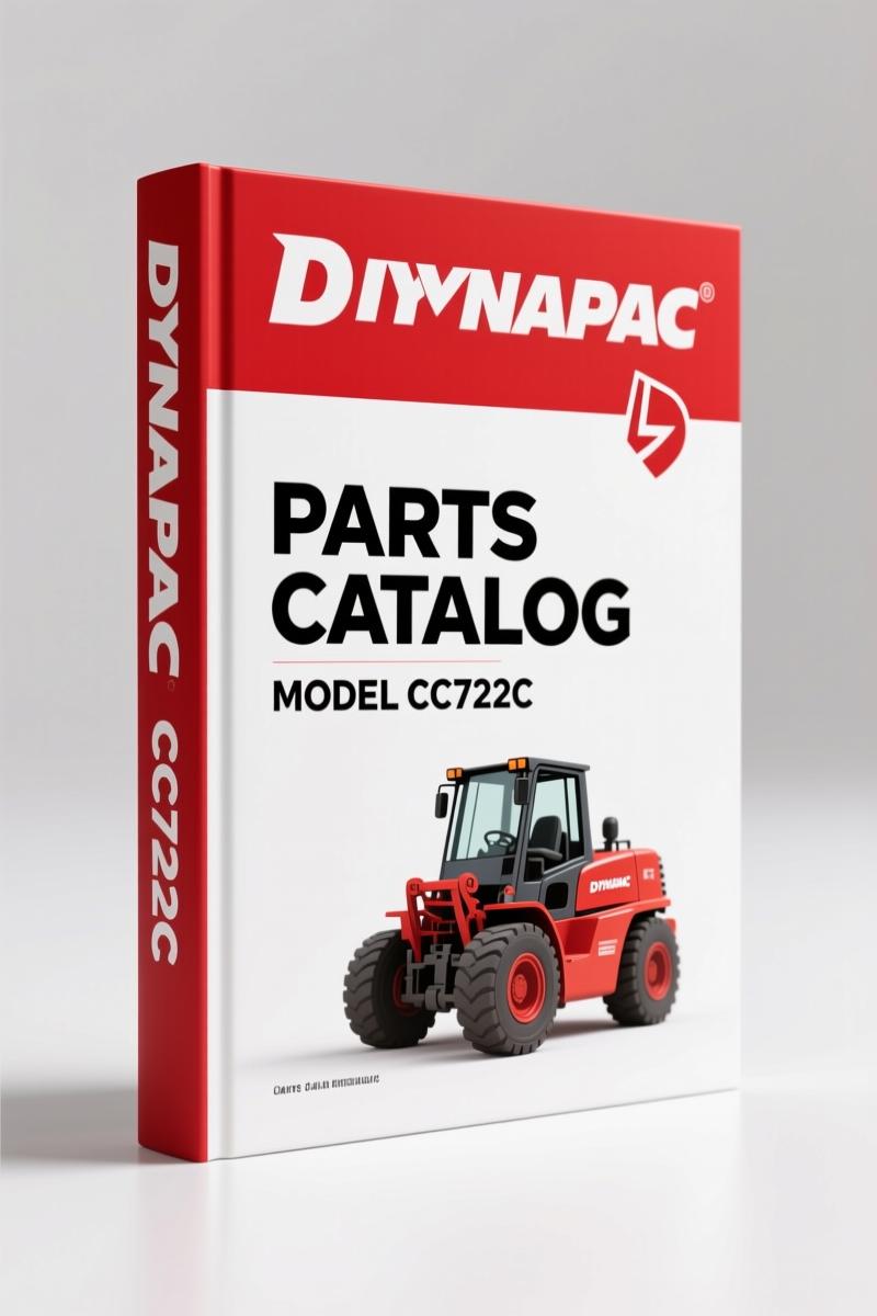 Dynapac CC722C Parts Catalog – 215 Pages of Official Spare Parts Identification