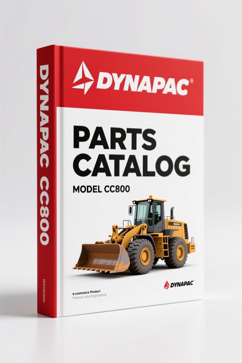 Dynapac CC800 Parts Catalog – OEM Spare Parts Data for Vibratory Roller