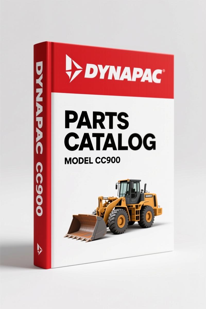 Dynapac CC900 Parts Catalog – 145 Pages, OEM Spare Parts