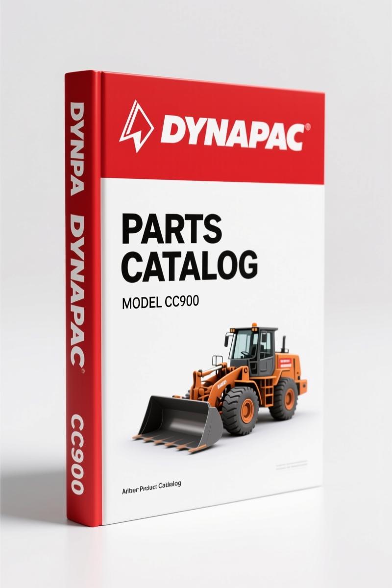 Dynapac CC900 2011 Parts Catalog – 156 Pages OEM Part Numbers