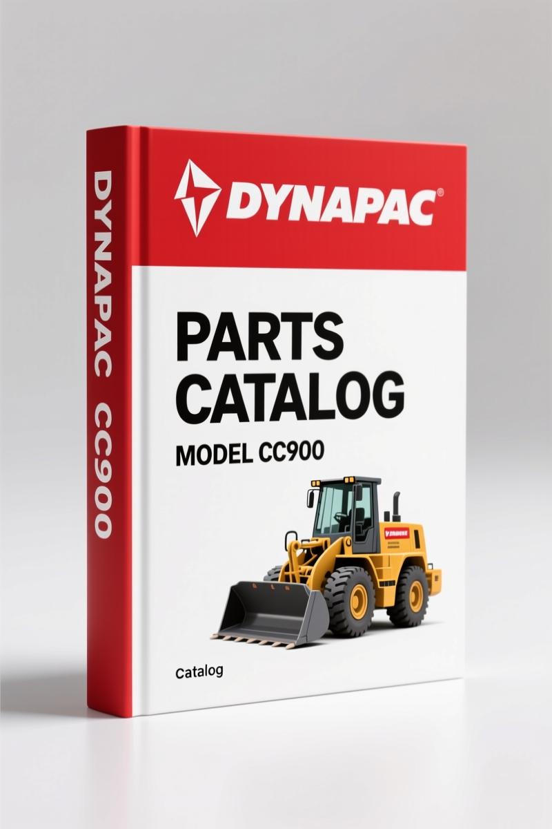 Dynapac CC900, CC900G 2011 Parts Catalog – OEM Spare Parts Identification