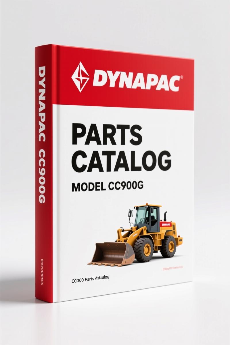 Dynapac CC900, CC900G 2010 Parts Catalog – OEM Spare Parts Identification