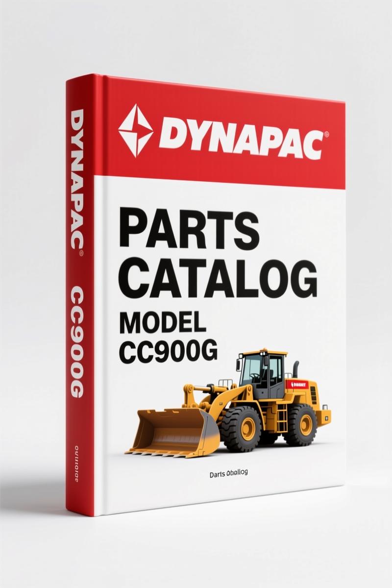 Dynapac CC900G 2015 Parts Catalog – OEM Spare Parts Identification