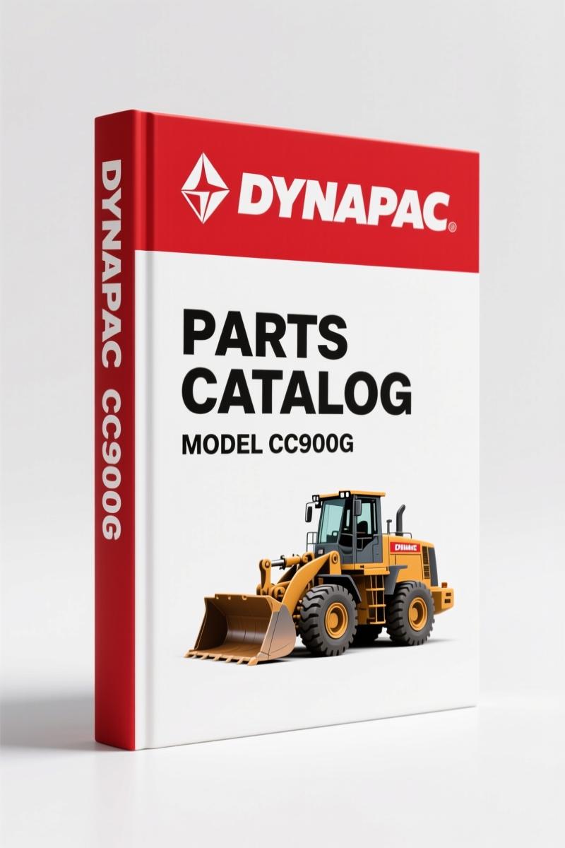 Dynapac CC900G Parts Catalog – 115 Pages OEM Spare Parts