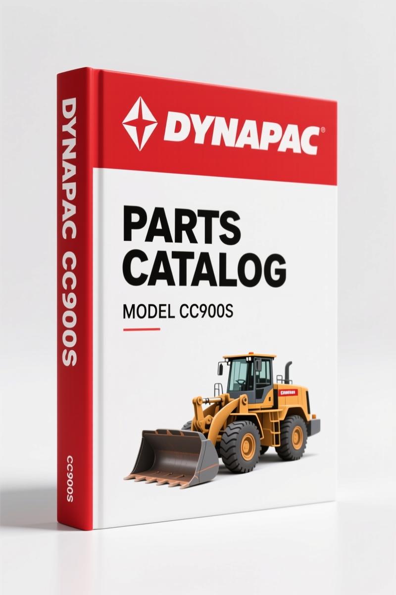 Dynapac CC900S Parts Catalog – OEM Spare Parts Documentation