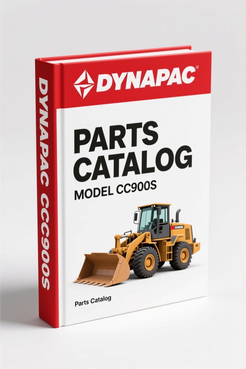 Dynapac CC900S 2015 Parts Catalog – OEM Spare Parts Identification