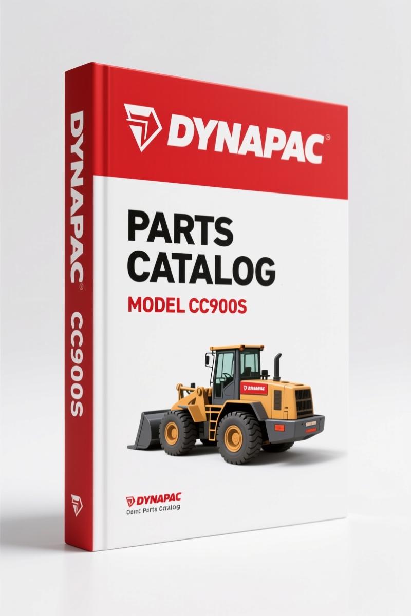 Dynapac CC900S 2011 Parts Catalog – OEM Spare Parts Identification