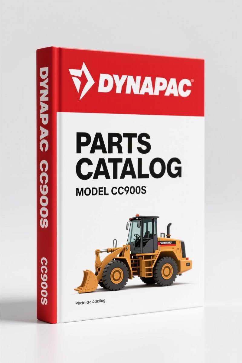 Dynapac CC900S Parts Catalog – 153-Page OEM Spare Parts Reference