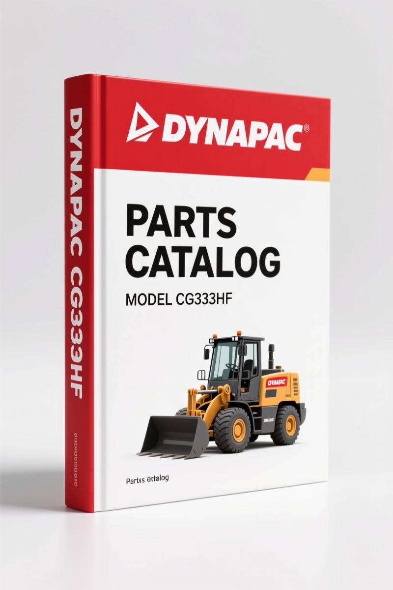 Dynapac CG333HF Parts Catalog – 250 Pages of OEM Part Numbers