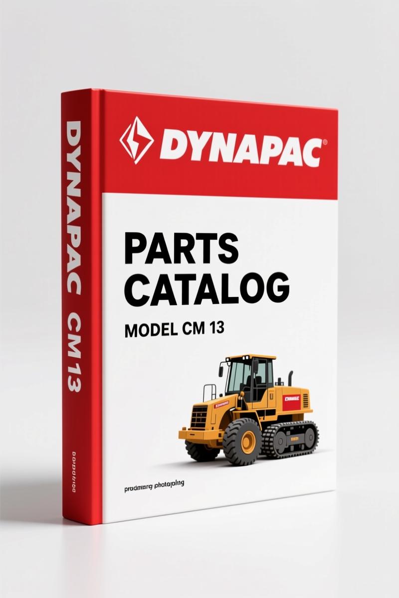 Dynapac CM 13 Parts Catalog – 38 Pages of OEM Component Diagrams
