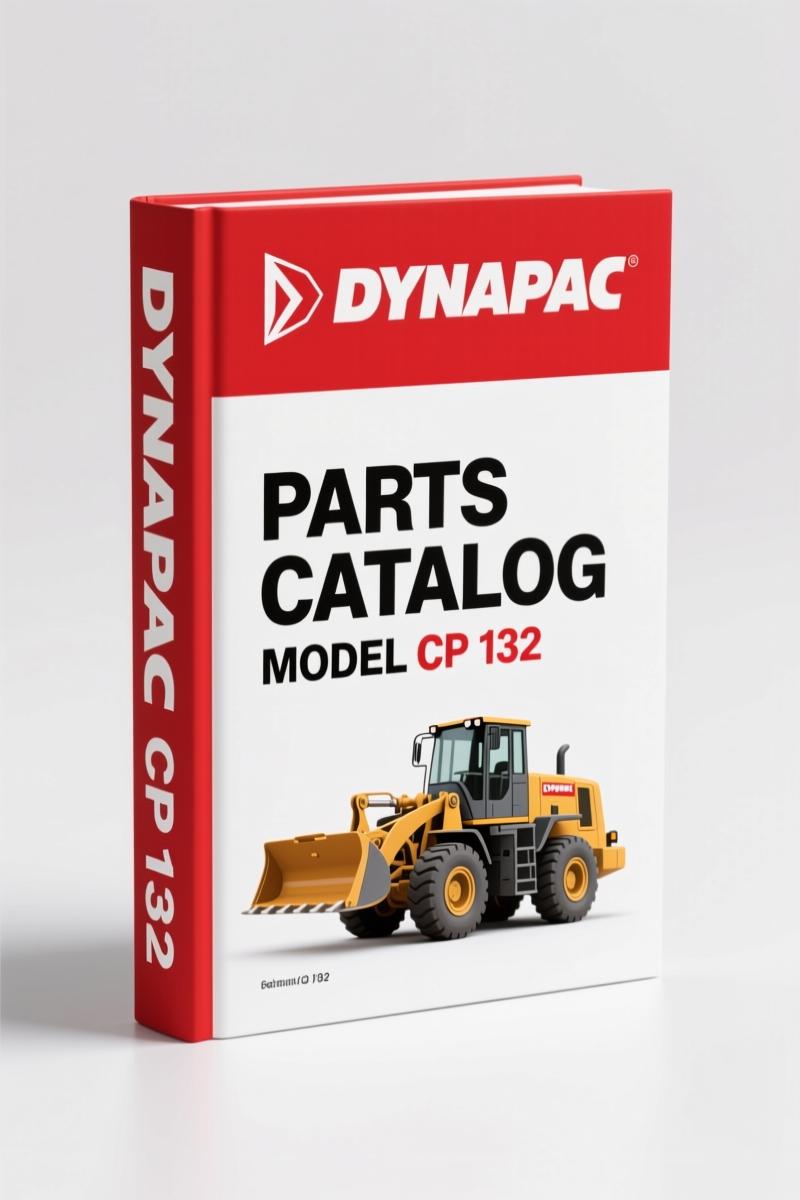 Dynapac CP 132 Parts Catalog – 114 Pages OEM Component Data