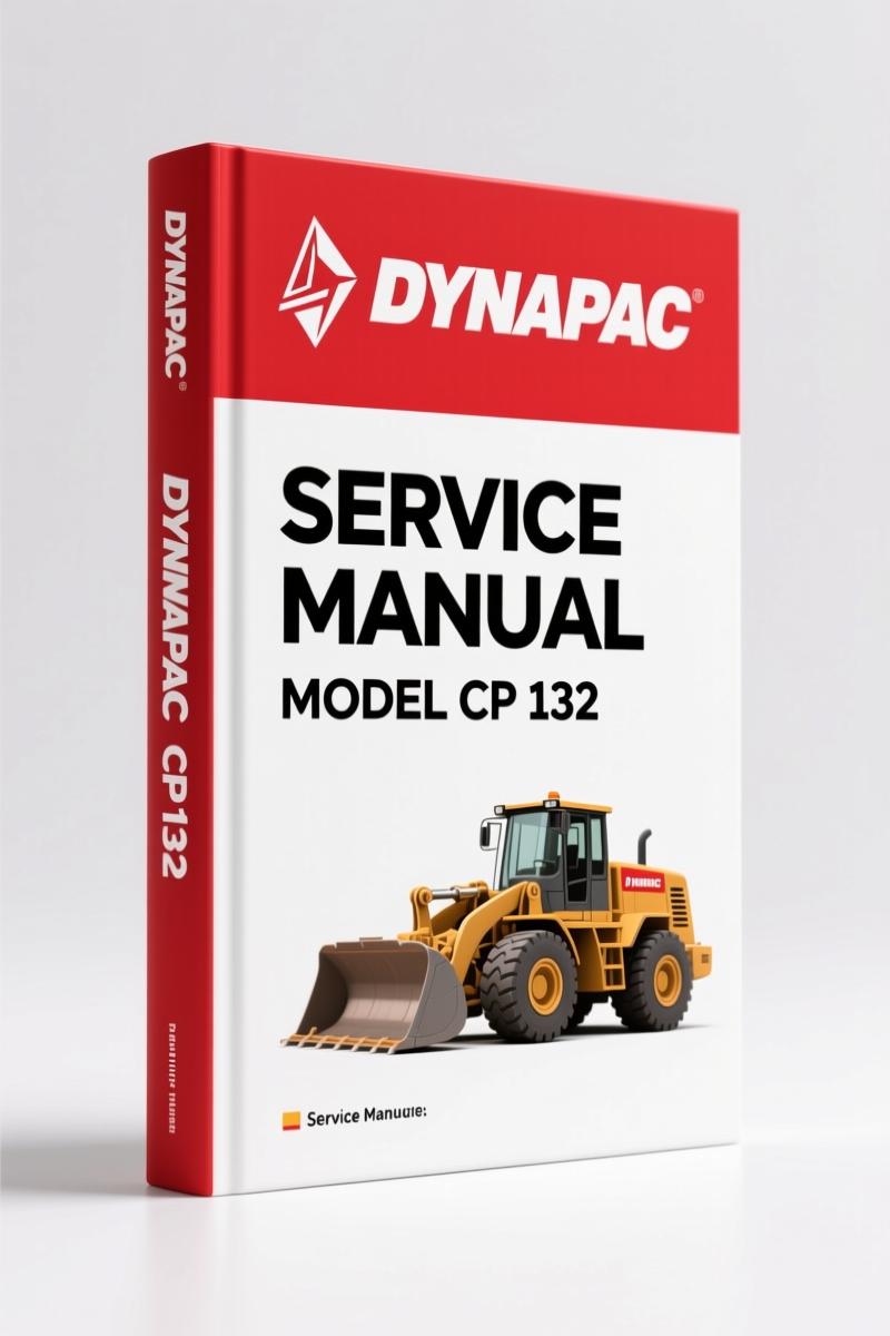Dynapac CP 132 Service Manual – Factory Maintenance Specs for Pneumatic Tire Rollers