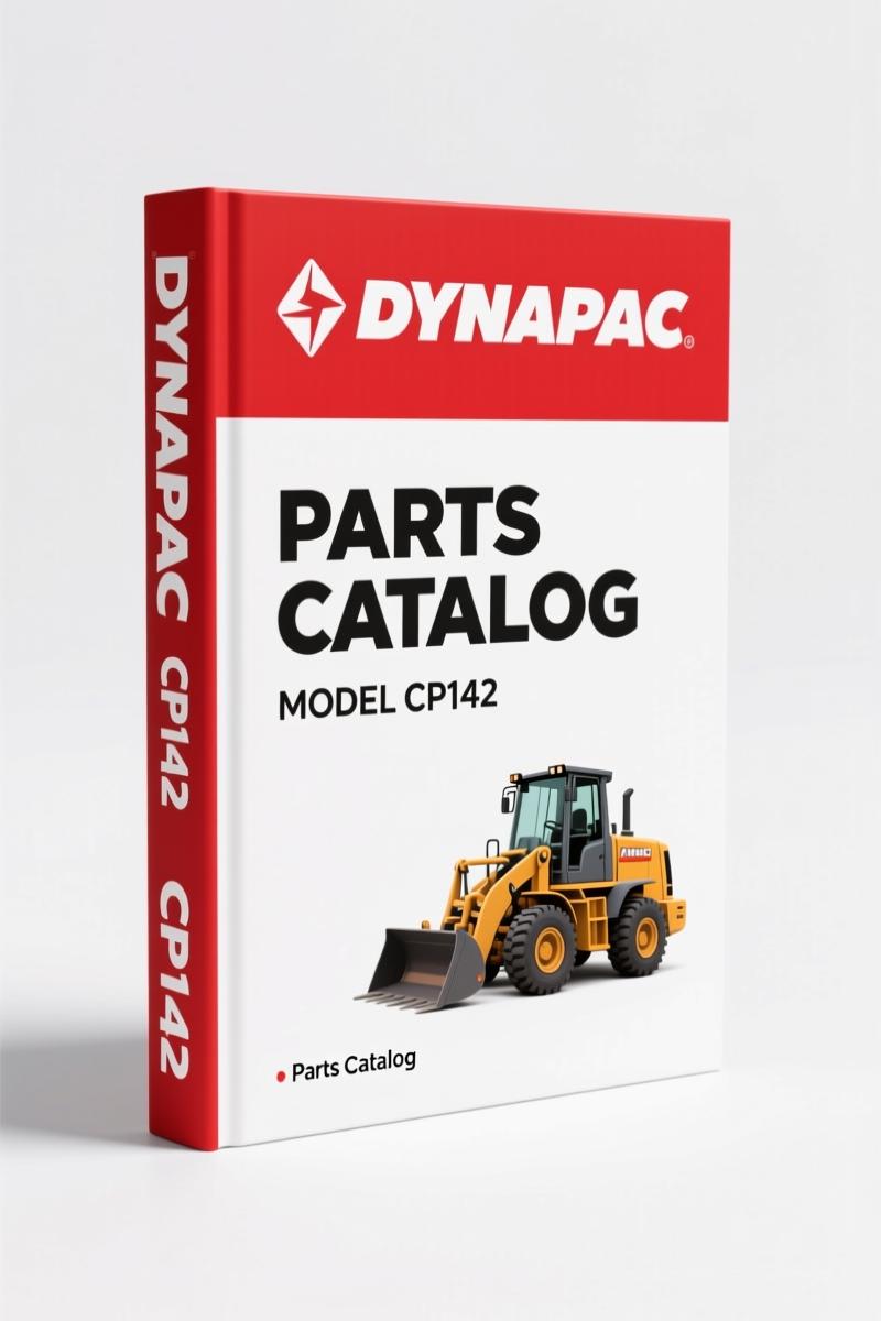 Dynapac CP142 2011 Parts Catalog – 112 Pages of Factory Part Number Data