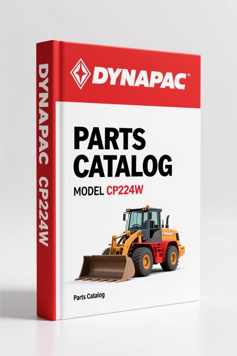 Dynapac CP224W Parts Catalog – 574-Page OEM Spare Parts Manual