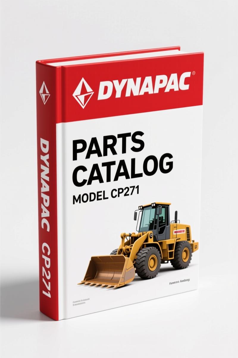 Dynapac CP271 Parts Catalog – 217 Page OEM Component Reference