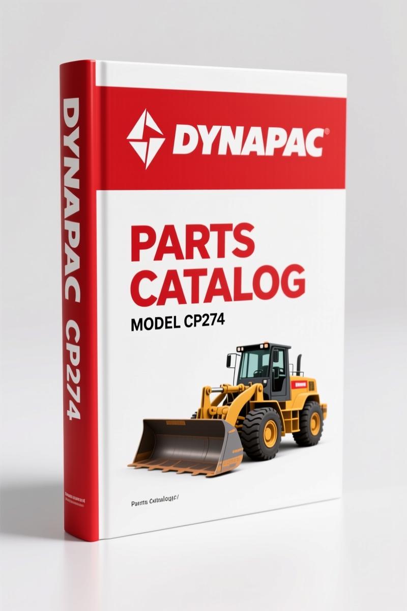Dynapac CP274 Parts Catalog – 570 Pages OEM Part Breakdowns