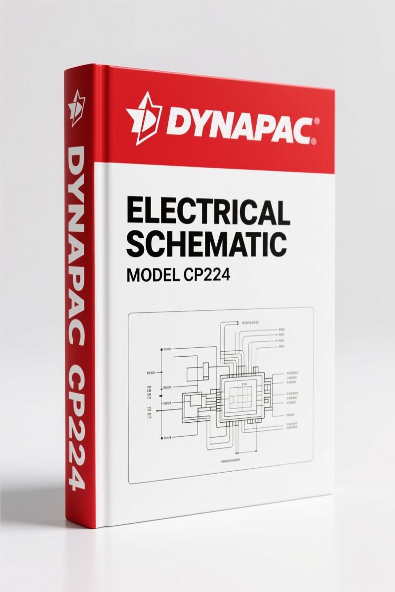 Dynapac CP224, CP274 Electrical Schematic – 73 Pages of Factory Wiring Data