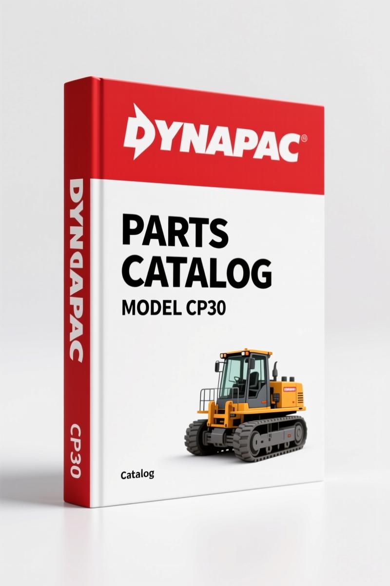 Dynapac CP30 Parts Catalog – 344 Pages of OEM Part Numbers for Roller