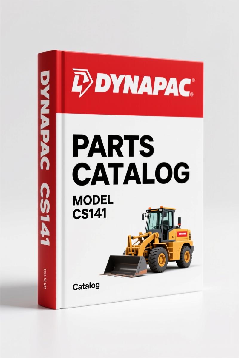 Dynapac CS141 Parts Catalog – 187 Pages, OEM Spare Parts Guide