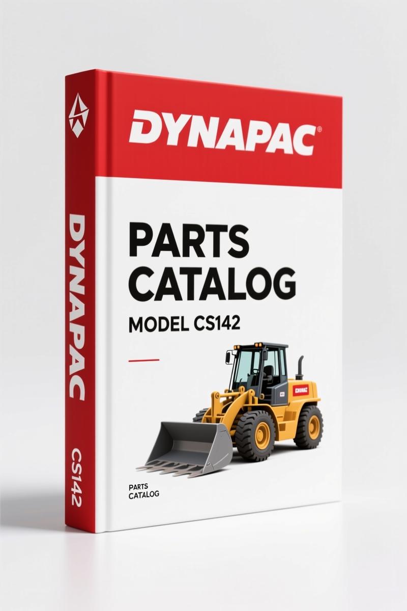 Dynapac CS142 2010 Parts Catalog – 226 Pages of OEM Spare Parts Data