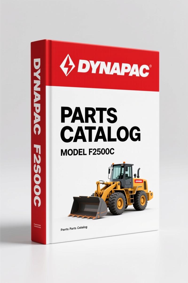 Dynapac F2500C 2014 Parts Catalog – OEM Spare Parts for Paver