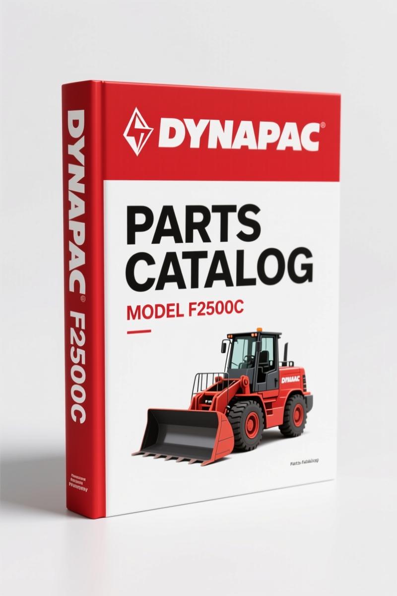 Dynapac F2500C 2017 Parts Catalog – OEM Spare Parts for Tracked Paver