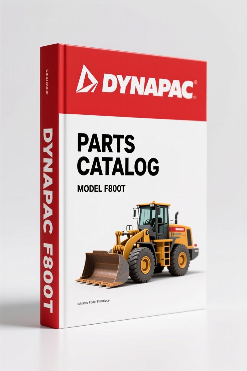 Dynapac F800T 2015 Parts Catalog – OEM Spare Parts Reference