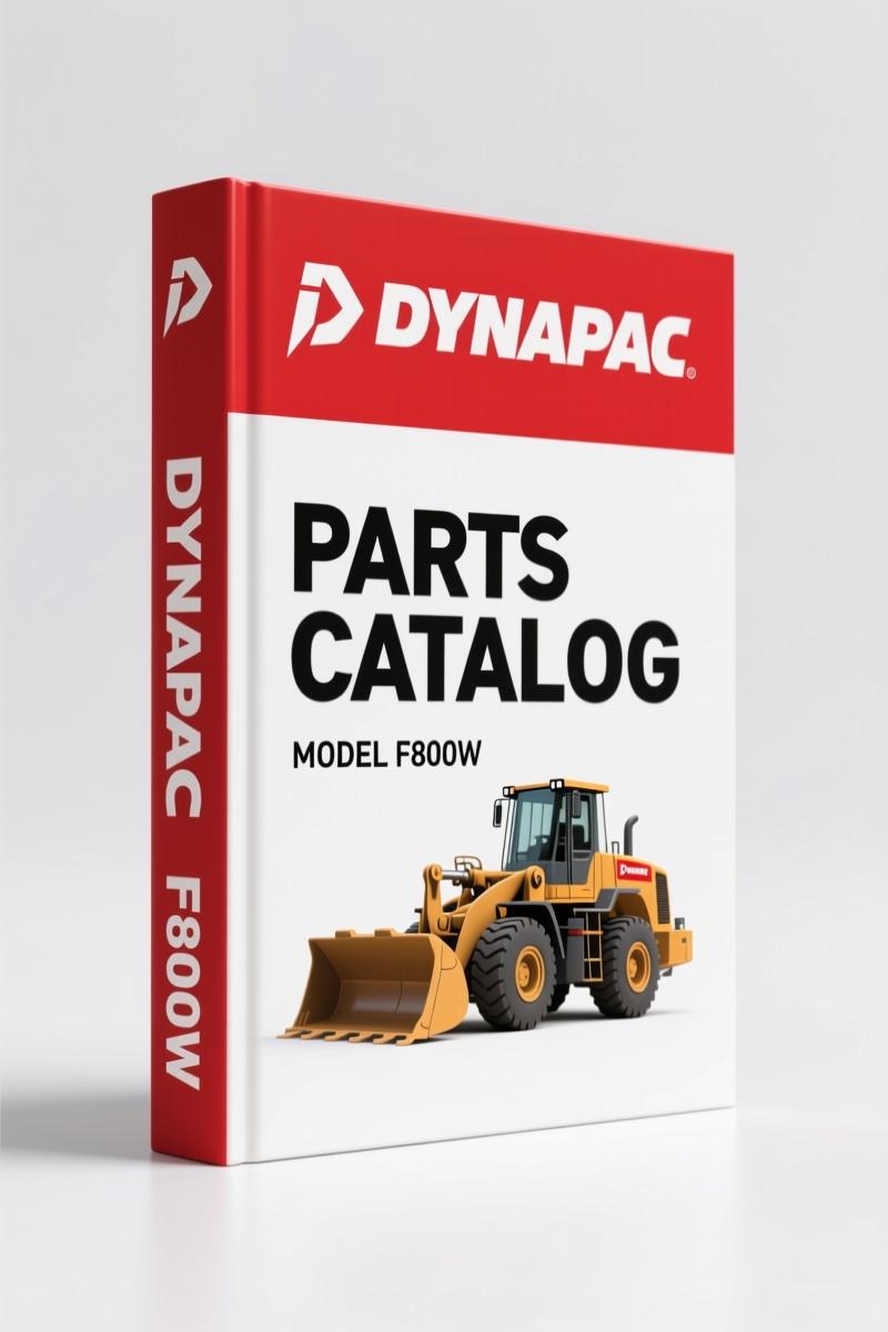 Dynapac F800W 2015 Parts Catalog – 441 Pages of OEM Specs