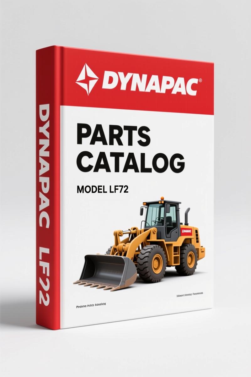 Dynapac LF72 Parts Catalog – 31 Pages of OEM Spare Parts Drawings