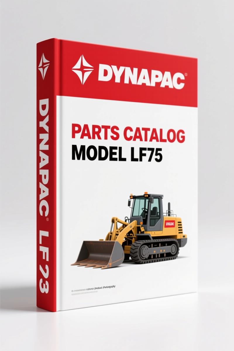 Dynapac LF75 Parts Catalog – 72 Pages OEM Exploded Diagrams
