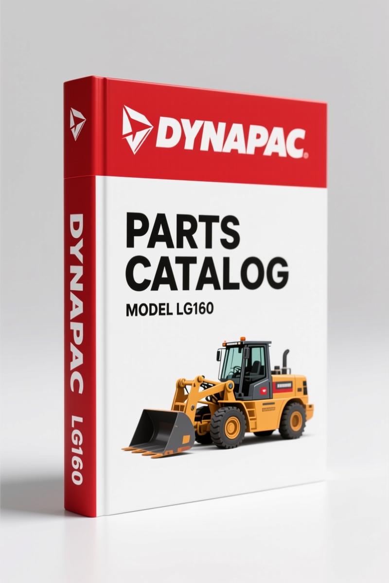 Dynapac LG160 Parts Catalog – OEM Spare Parts Documentation (76 Pages)