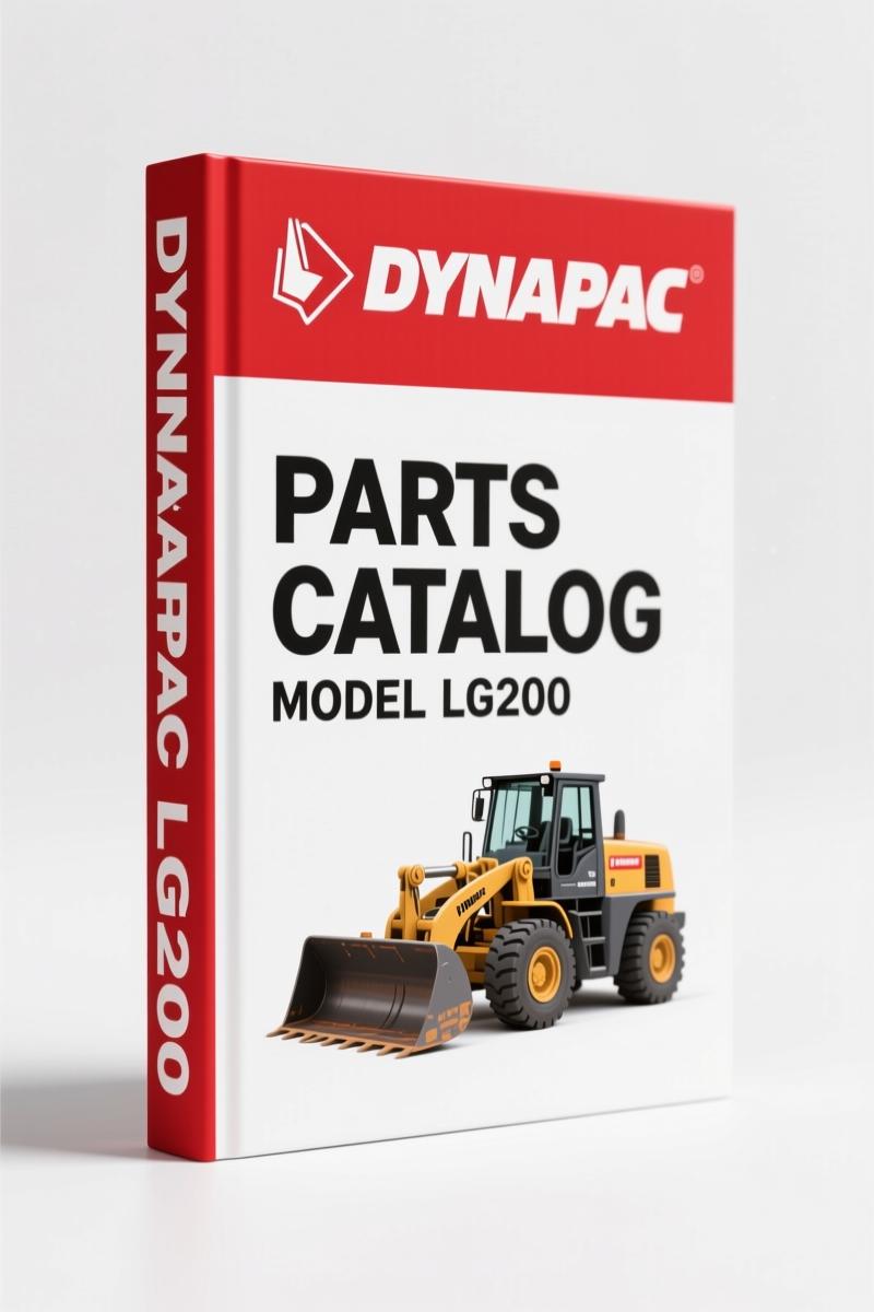Dynapac LG200 Parts Catalog – 70 Pages OEM Spare Parts PDF