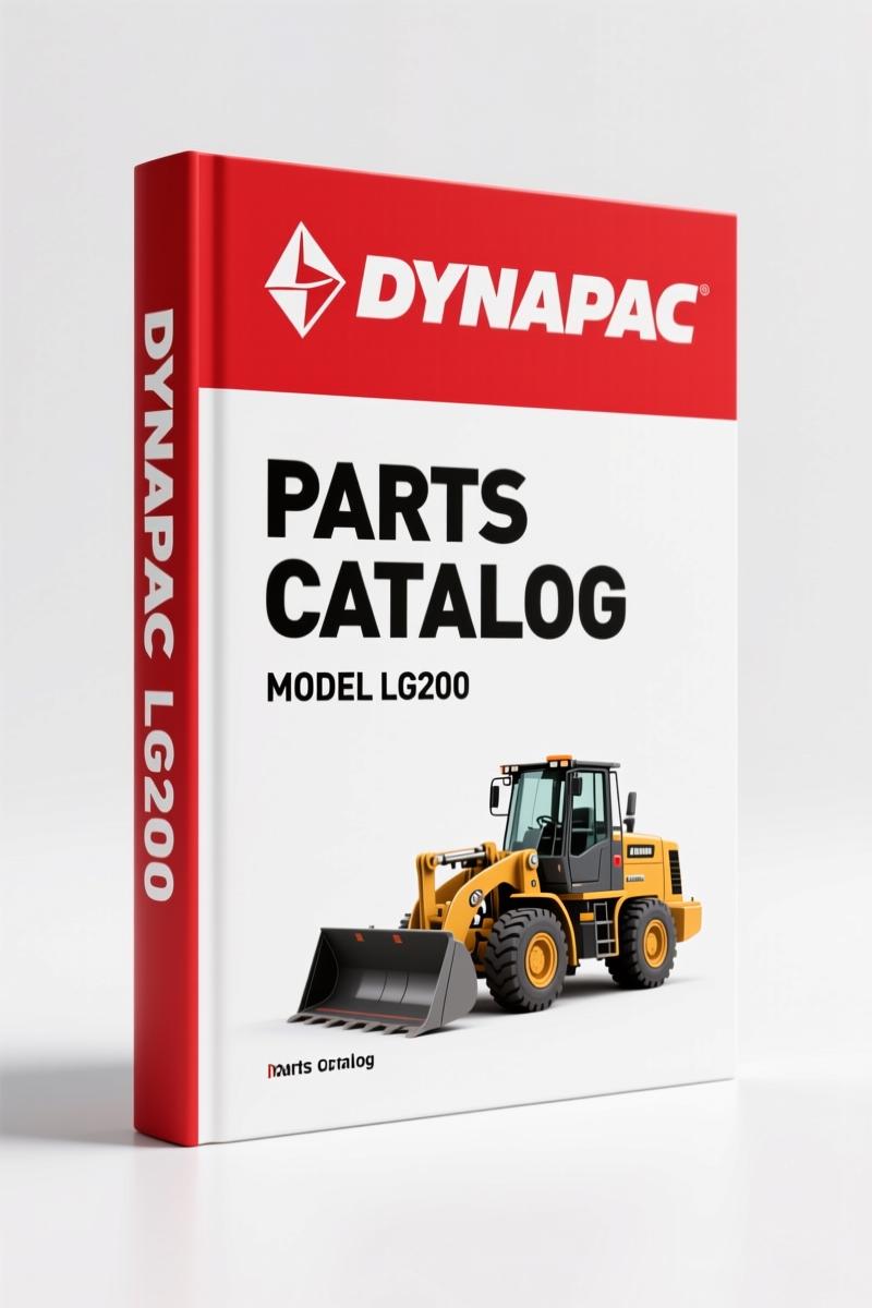 Dynapac LG200 Parts Catalog – 53-Page OEM Spare Parts PDF
