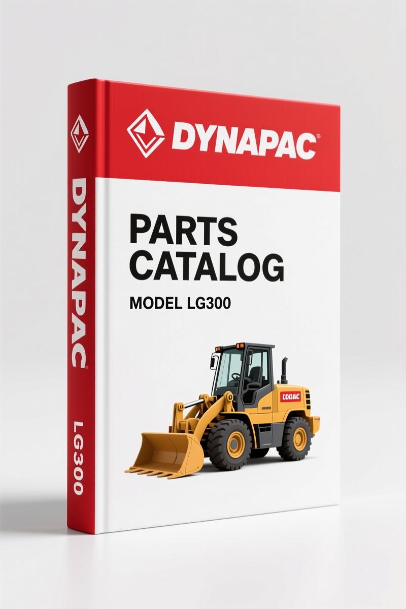 Dynapac LG300 Parts Catalog – Official 80-Page Spare Parts Manual