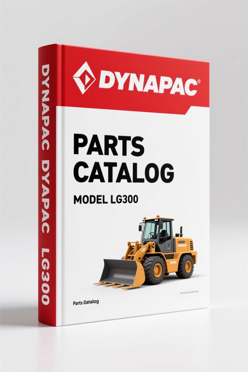 Dynapac LG300 Parts Catalog – 75-Page OEM Spare Parts Manual