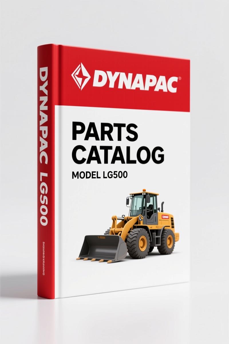 Dynapac LG500 Parts Catalog – 44 Pages OEM Spare Parts Data