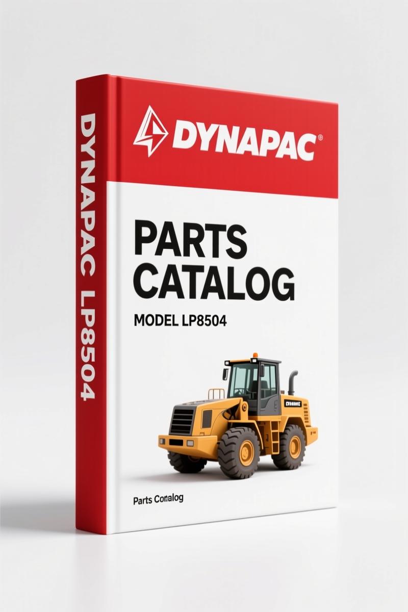Dynapac LP8504 Parts Catalog – 78 Pages OEM Spare Parts Data
