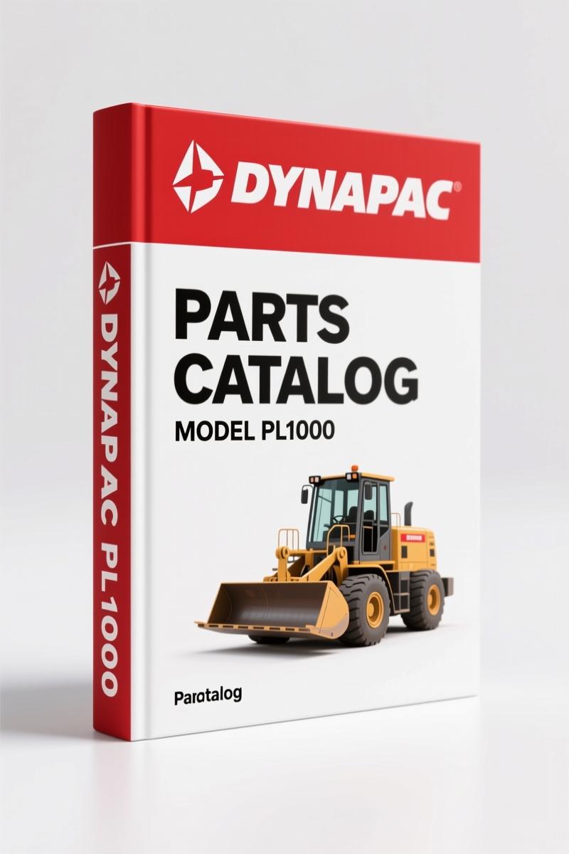 Dynapac PL1000 2015 Parts Catalog – 417 Pages OEM Specs