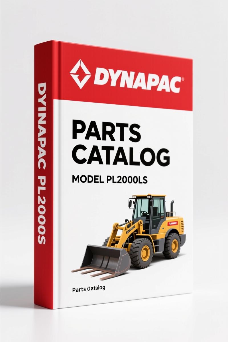 Dynapac PL2000LS Parts Catalog – 258 Pages