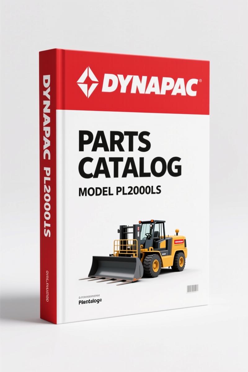 Dynapac PL2000LS Parts Catalog – 254 Pages OEM Assembly Diagrams