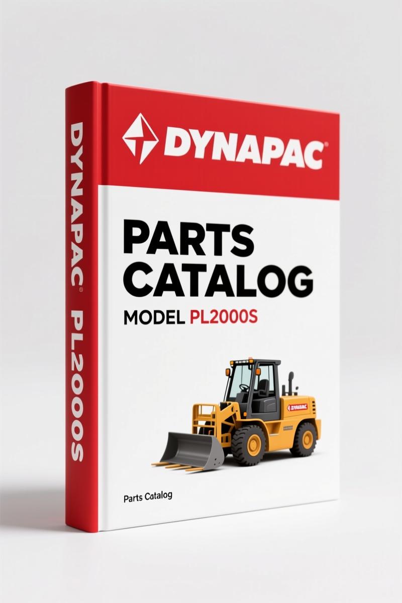 Dynapac PL2000S Parts Catalog – OEM Exploded Diagrams & Part Numbers