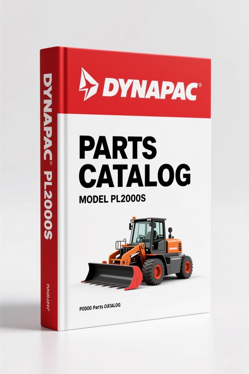 Dynapac PL2000S Parts Catalog – 157 Pages of OEM Exploded Diagrams