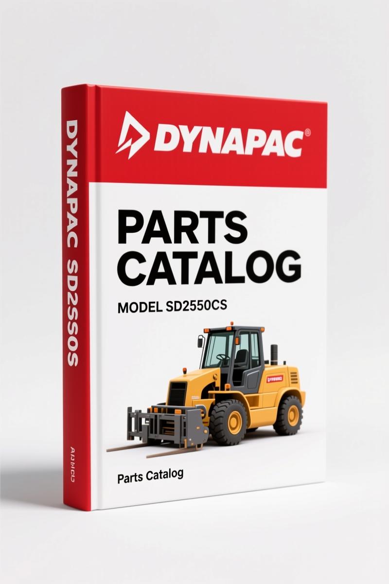 Dynapac SD2550CS 2014 Parts Catalog – OEM Part Identification